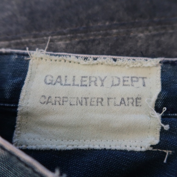 Gallery Dept. La Flare Carpenter Jeans – Men’s Size US 34 / EU 50 – Gently Used - Picture 6 of 7